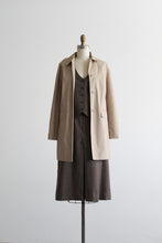 gingham trench
