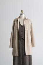 gingham trench
