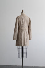 gingham trench