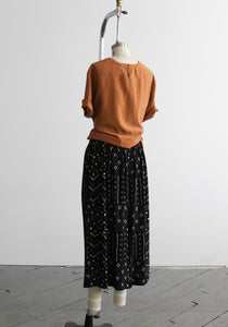 wide leg cropped trousers