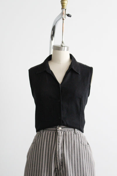 inkwell linen blouse