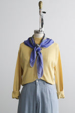 jonquil silk pullover