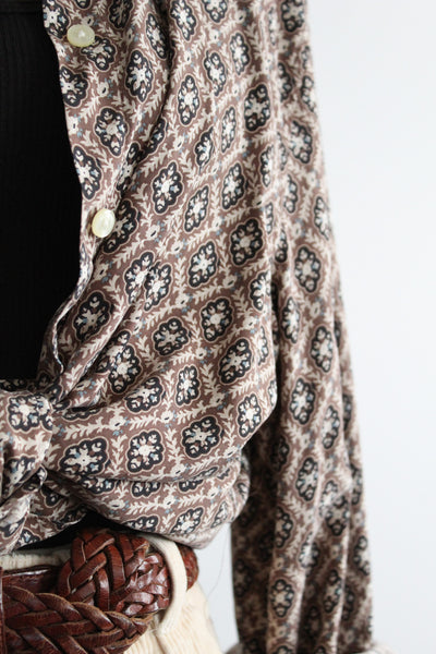 bramblewood silk button up