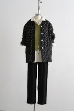 brushstroke silk quilted bomber (m/l)