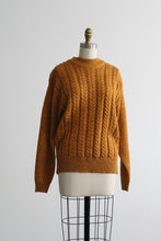 sunset cable knit pullover