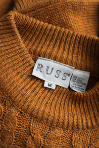 sunset cable knit pullover
