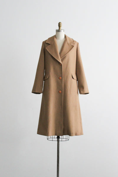 camel wool trench (m/l)
