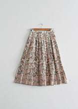 austen silk midi skirt