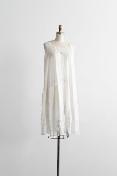antique dogwood cotton dress (s/m)