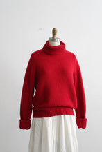 tomato wool turtleneck (s/m)