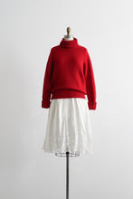 tomato wool turtleneck (s/m)