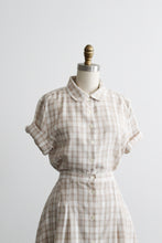 picnic gingham skirt set