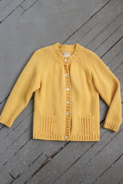 sunflower wool cardigan