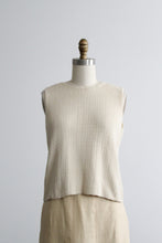 oatmilk knit tank