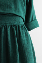 blue spruce cotton dress set (s/m)