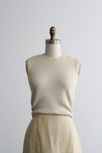 oatmilk knit tank