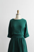 blue spruce cotton dress set (s/m)