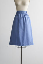 hydrangea midi skirt
