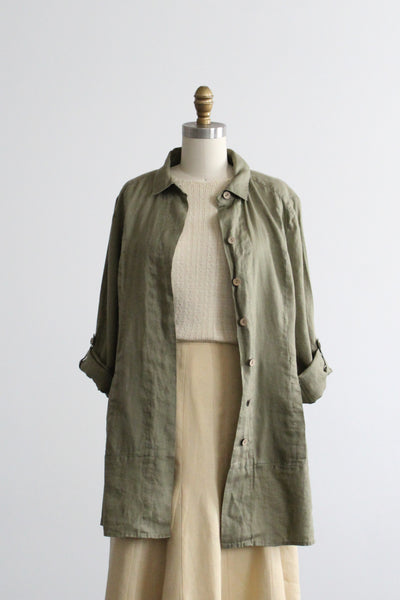 fernshade linen jacket