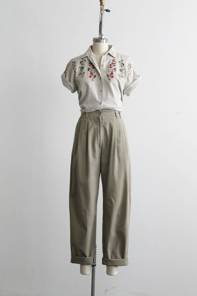 laurel cotton trousers