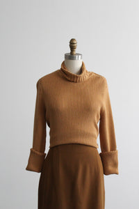 amberlight cotton turtleneck