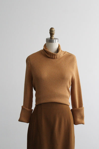 amberlight cotton turtleneck