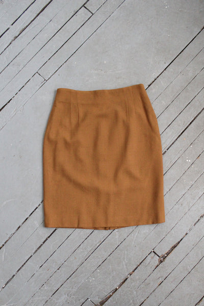 clay wool skirt
