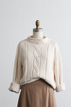 parchment cotton pullover