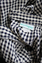 sweetgrass gingham midi skirt