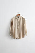 fawn silk button up (m/l)