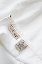 bone linen maxi skirt