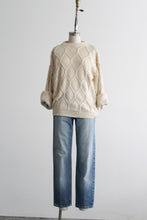 diamond knit rory sweater