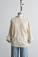 diamond knit rory sweater