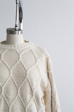 diamond knit rory sweater