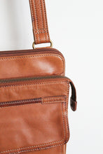 fossil leather shoulder bag