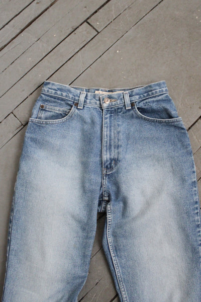 sunfaded mom jeans