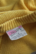 daffodil cotton sweater