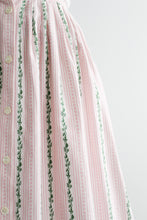 peony cotton midi skirt