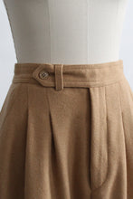 camel wool skirt (xs/s)