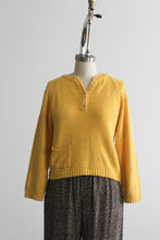 daffodil cotton sweater