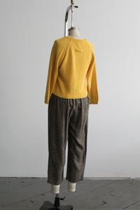 daffodil cotton sweater