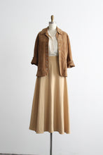 almond maxi skirt