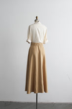almond maxi skirt