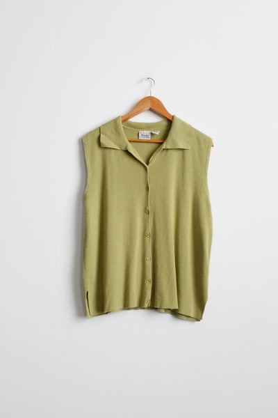 honeydew cotton vest