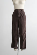 walnut corduroy trousers (m)