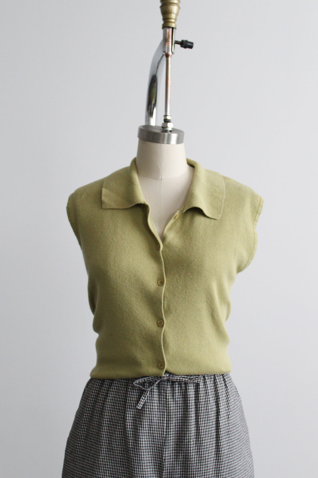 honeydew cotton vest