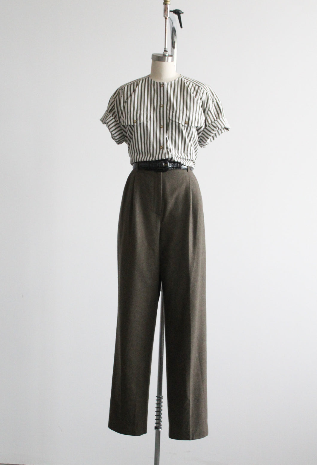 greenwich wool trousers