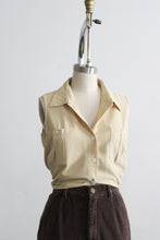 butter silk button up (m)