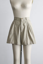 parchment cotton shorts
