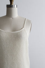 mohair knit tank